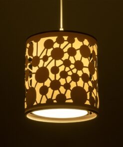 GLOBOSTAR® PETAL 203-0065 Μοντέρνο Κρεμαστό Φωτιστικό Οροφής με Ντουί 1 x E27 AC 220-240V IP20 – Λευκό – Μ23 x Π23 x Υ30cm