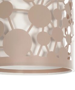 GLOBOSTAR® PETAL 203-0066 Μοντέρνο Κρεμαστό Φωτιστικό Οροφής με Ντουί 1 x E27 AC 220-240V IP20 – Ροζ – Μ23 x Π23 x Υ30cm