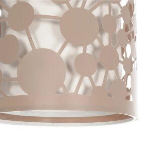 GLOBOSTAR® PETAL 203-0066 Μοντέρνο Κρεμαστό Φωτιστικό Οροφής με Ντουί 1 x E27 AC 220-240V IP20 – Ροζ – Μ23 x Π23 x Υ30cm