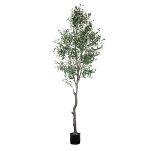 GloboStar® Artificial Garden OLIVE TREE 20429 Τεχνητό Διακοσμητικό Δέντρο Ελιά Υ240cm