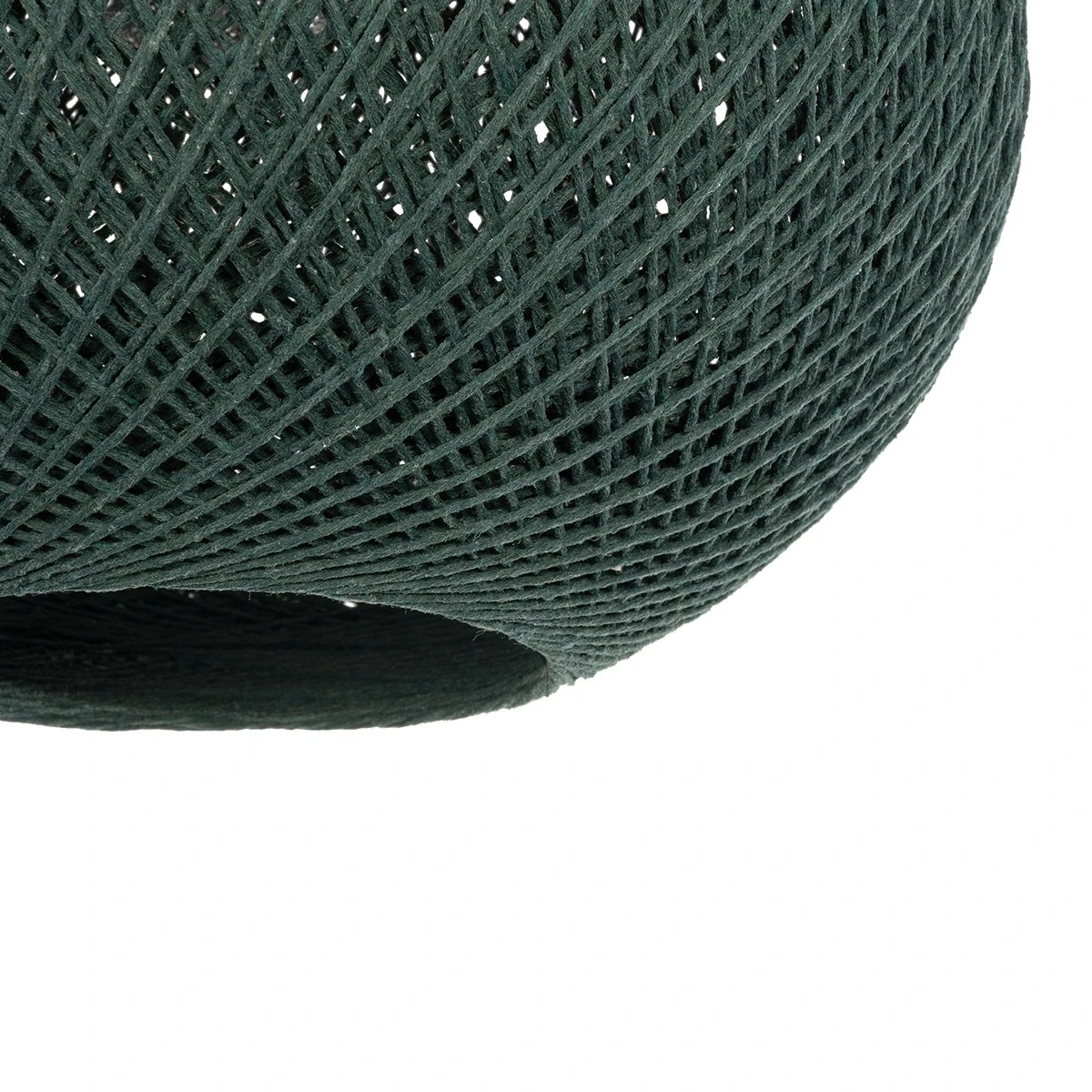 GLOBOSTAR® SOLEI 205-0014 Boho Κρεμαστό Φωτιστικό Οροφής με Ντουί 1 x E27 AC 220-240V IP20 – Πράσινο – M30 x Π30 x Υ26cm