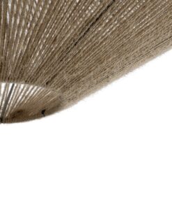 GLOBOSTAR® OVNI 205-0029 Boho Κρεμαστό Φωτιστικό Οροφής με Ντουί 1 x E27 AC 220-240V IP20 – Μπεζ – M60 x Π60 x Υ29cm