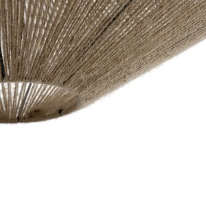 GLOBOSTAR® OVNI 205-0029 Boho Κρεμαστό Φωτιστικό Οροφής με Ντουί 1 x E27 AC 220-240V IP20 – Μπεζ – M60 x Π60 x Υ29cm