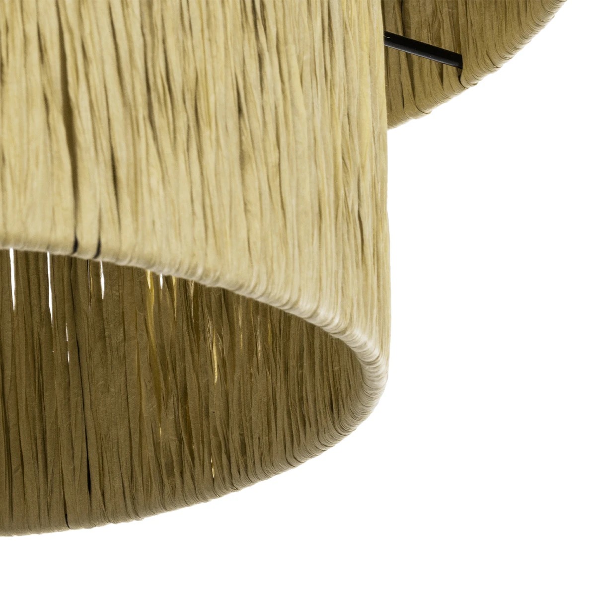 GLOBOSTAR® COROIN 205-0034 Boho Κρεμαστό Φωτιστικό Οροφής με Ντουί 1 x E27 AC 220-240V IP20 – Μπεζ – M40 x Π40 x Υ35cm