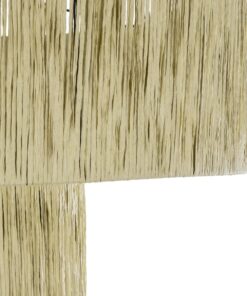 GLOBOSTAR® COROIN 205-0035 Boho Κρεμαστό Φωτιστικό Οροφής με Ντουί 1 x E27 AC 220-240V IP20 – Μπεζ – M70 x Π70 x Υ64cm