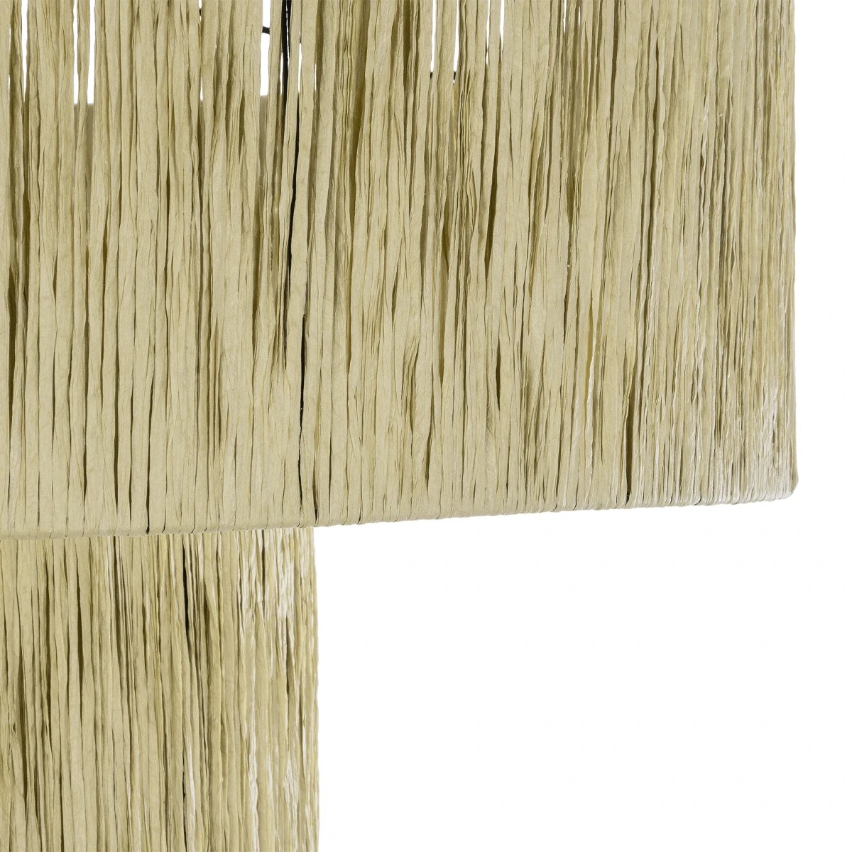 GLOBOSTAR® COROIN 205-0035 Boho Κρεμαστό Φωτιστικό Οροφής με Ντουί 1 x E27 AC 220-240V IP20 – Μπεζ – M70 x Π70 x Υ64cm