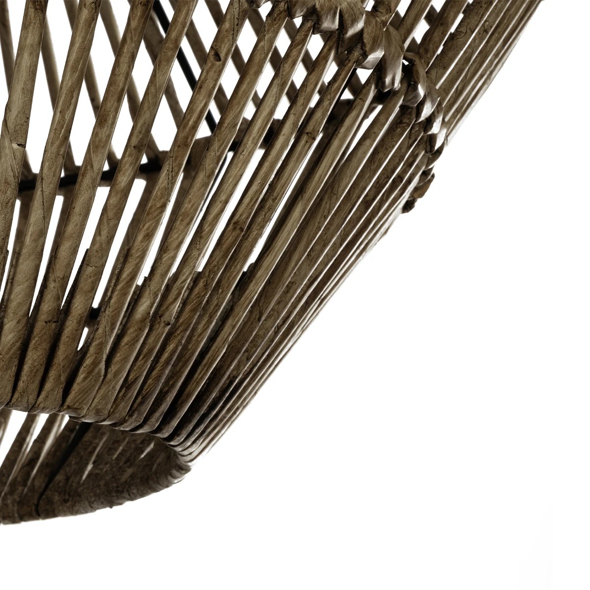 GLOBOSTAR® KEGEL 205-0048 Boho Κρεμαστό Φωτιστικό Οροφής με Ντουί 1 x E27 AC 220-240V IP20 – Μπεζ – M46 x Π46 x Υ35cm