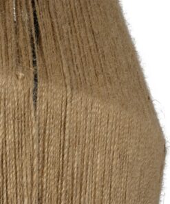 GLOBOSTAR® CONE 205-0058 Boho Κρεμαστό Φωτιστικό Οροφής με Ντουί 1 x E27 AC 220-240V IP20 – Μπεζ – M55 x Π55 x Υ50cm