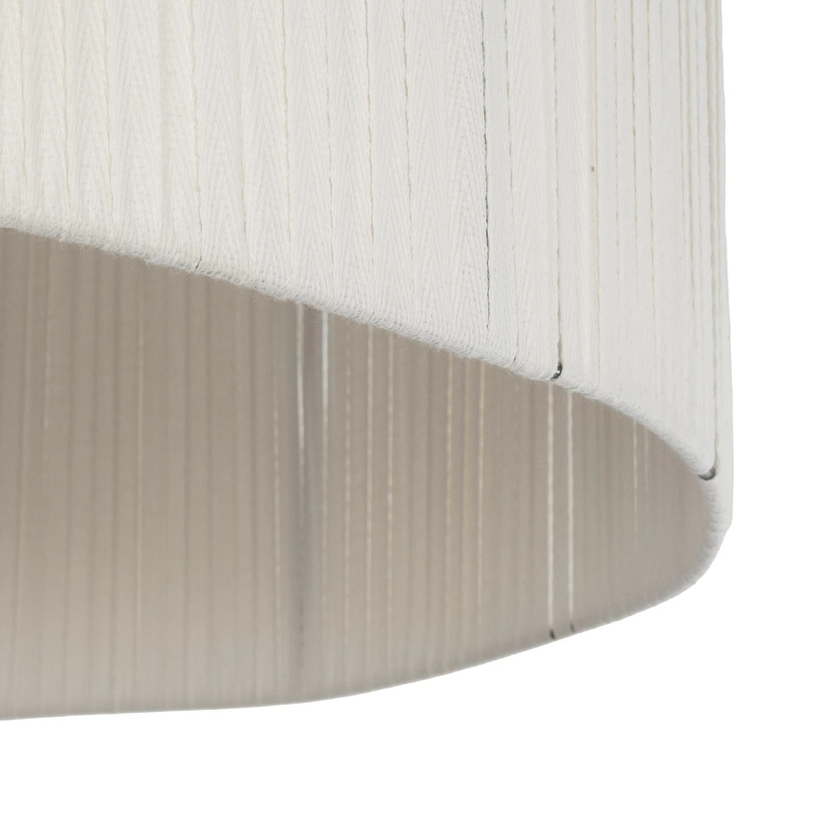 GLOBOSTAR® TAG 205-0060 Boho Κρεμαστό Φωτιστικό Οροφής με Ντουί 1 x E27 AC 220-240V IP20 – Μπεζ & Καφέ – M60 x Π60 x 35cm