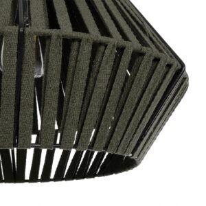 GLOBOSTAR® NUI 205-0069 Boho Κρεμαστό Φωτιστικό Οροφής με Ντουί 1 x E27 AC 220-240V IP20 – Πρασίνο – M36 x Π36 x Υ27cm