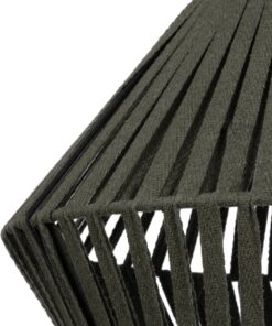 GLOBOSTAR® NUI 205-0069 Boho Κρεμαστό Φωτιστικό Οροφής με Ντουί 1 x E27 AC 220-240V IP20 – Πρασίνο – M36 x Π36 x Υ27cm