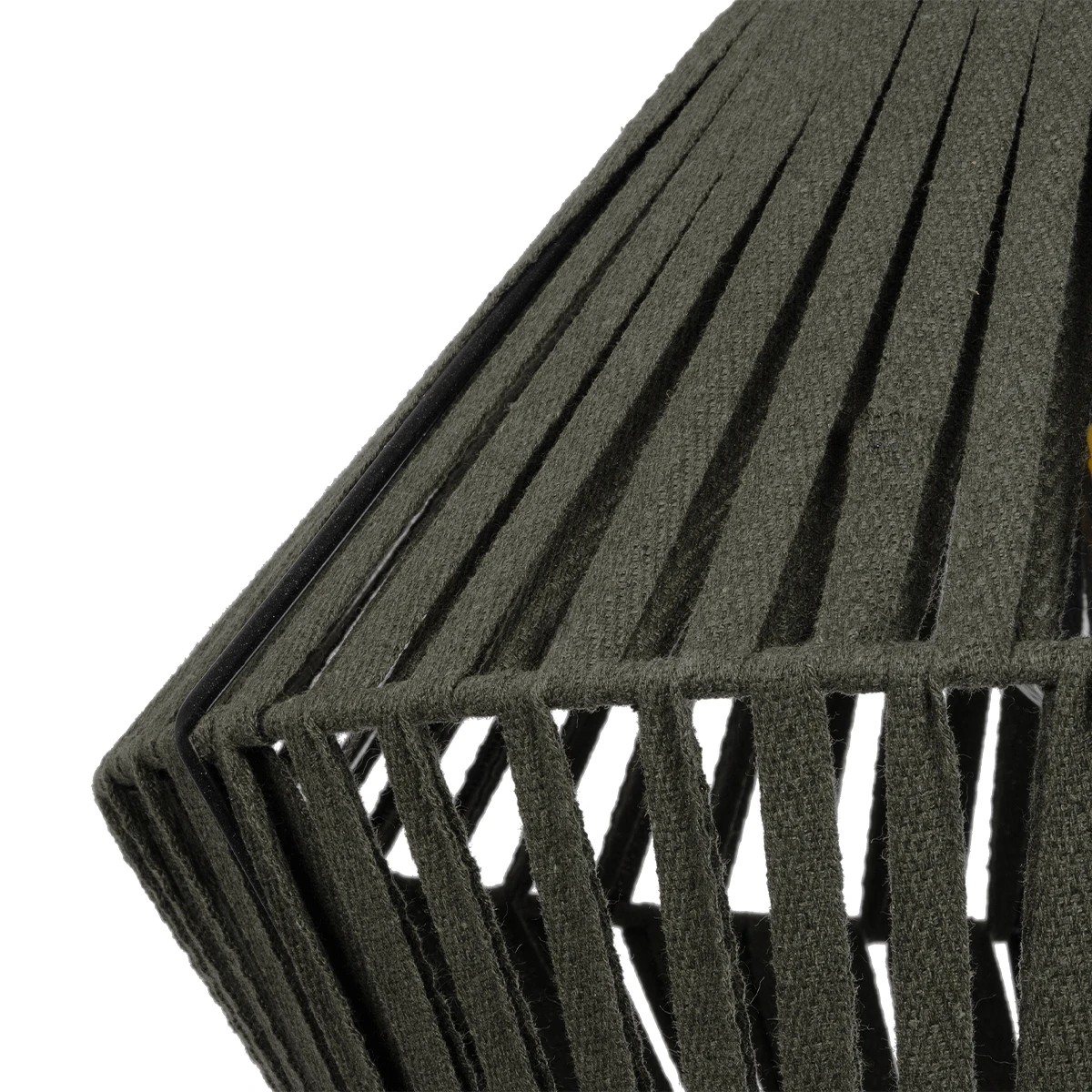 GLOBOSTAR® NUI 205-0069 Boho Κρεμαστό Φωτιστικό Οροφής με Ντουί 1 x E27 AC 220-240V IP20 – Πρασίνο – M36 x Π36 x Υ27cm