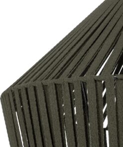 GLOBOSTAR® NUI 205-0070 Boho Κρεμαστό Φωτιστικό Οροφής με Ντουί 1 x E27 AC 220-240V IP20 – Πρασίνο – M60 x Π60 x Υ41cm