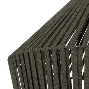 GLOBOSTAR® NUI 205-0070 Boho Κρεμαστό Φωτιστικό Οροφής με Ντουί 1 x E27 AC 220-240V IP20 – Πρασίνο – M60 x Π60 x Υ41cm