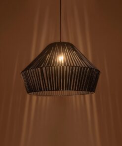 GLOBOSTAR® NUI 205-0072 Boho Κρεμαστό Φωτιστικό Οροφής με Ντουί 1 x E27 AC 220-240V IP20 – Μπλε – M60 x Π60 x Υ41cm