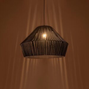 GLOBOSTAR® NUI 205-0072 Boho Κρεμαστό Φωτιστικό Οροφής με Ντουί 1 x E27 AC 220-240V IP20 – Μπλε – M60 x Π60 x Υ41cm