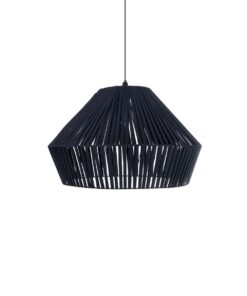 GLOBOSTAR® NUI 205-0072 Boho Κρεμαστό Φωτιστικό Οροφής με Ντουί 1 x E27 AC 220-240V IP20 – Μπλε – M60 x Π60 x Υ41cm