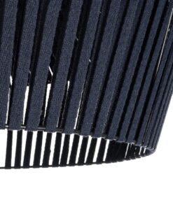 GLOBOSTAR® NUI 205-0072 Boho Κρεμαστό Φωτιστικό Οροφής με Ντουί 1 x E27 AC 220-240V IP20 – Μπλε – M60 x Π60 x Υ41cm