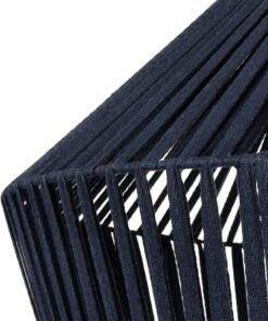 GLOBOSTAR® NUI 205-0072 Boho Κρεμαστό Φωτιστικό Οροφής με Ντουί 1 x E27 AC 220-240V IP20 – Μπλε – M60 x Π60 x Υ41cm