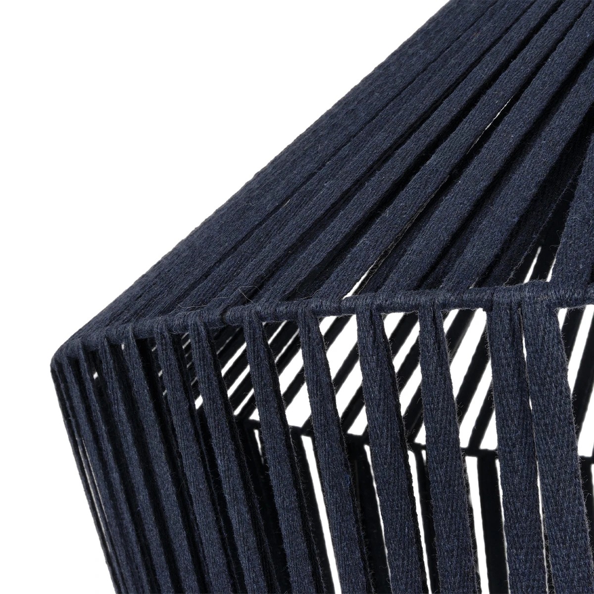 GLOBOSTAR® NUI 205-0072 Boho Κρεμαστό Φωτιστικό Οροφής με Ντουί 1 x E27 AC 220-240V IP20 – Μπλε – M60 x Π60 x Υ41cm