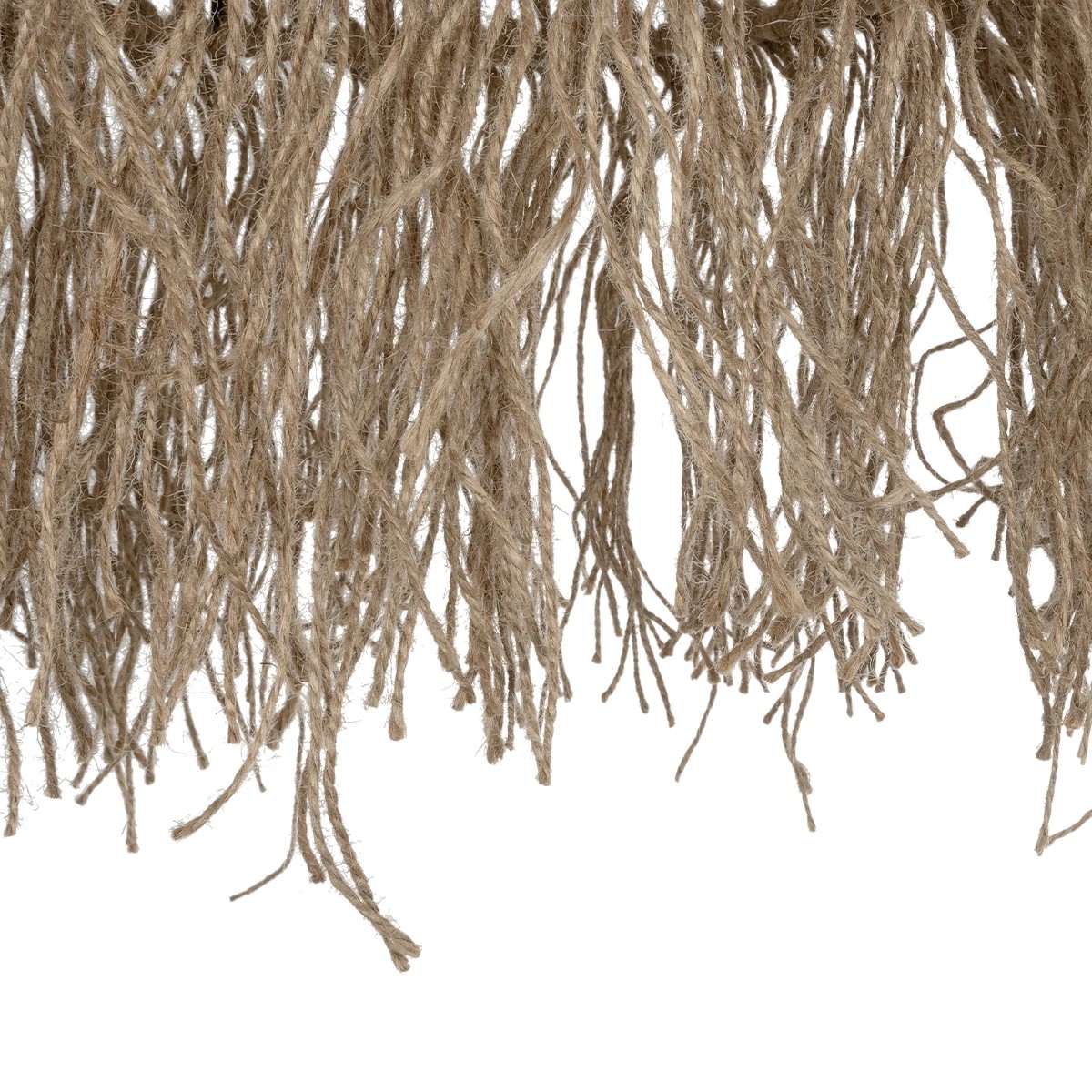 GLOBOSTAR® REGEN 205-0074 Boho Κρεμαστό Φωτιστικό Οροφής με Ντουί 1 x E27 AC 220-240V IP20 – Μπεζ – M30 x Π30 x Υ40cm