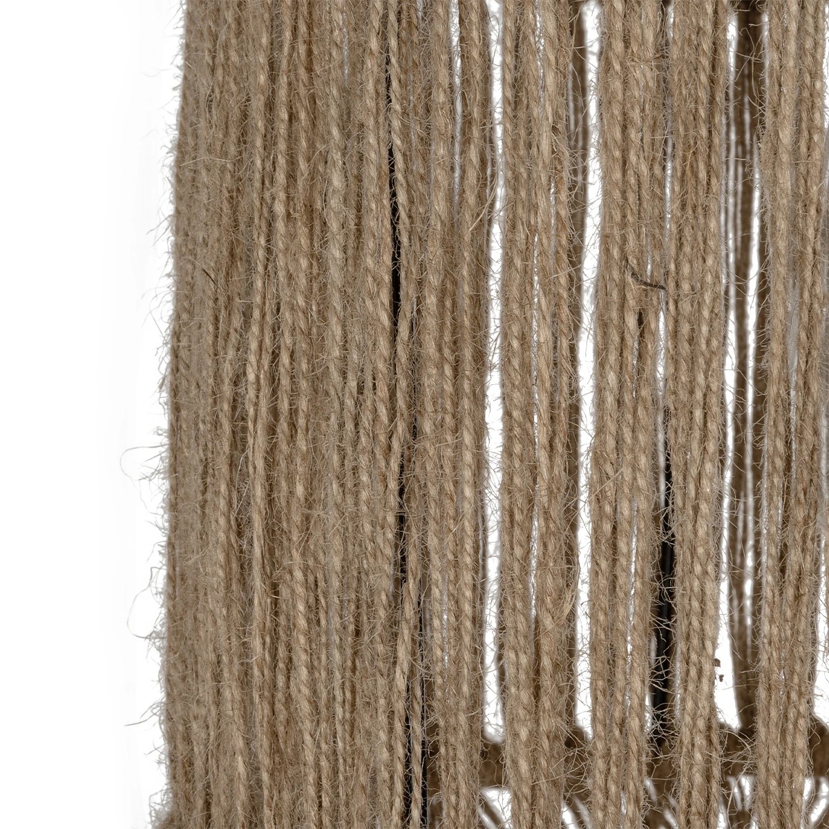 GLOBOSTAR® REGEN 205-0074 Boho Κρεμαστό Φωτιστικό Οροφής με Ντουί 1 x E27 AC 220-240V IP20 – Μπεζ – M30 x Π30 x Υ40cm