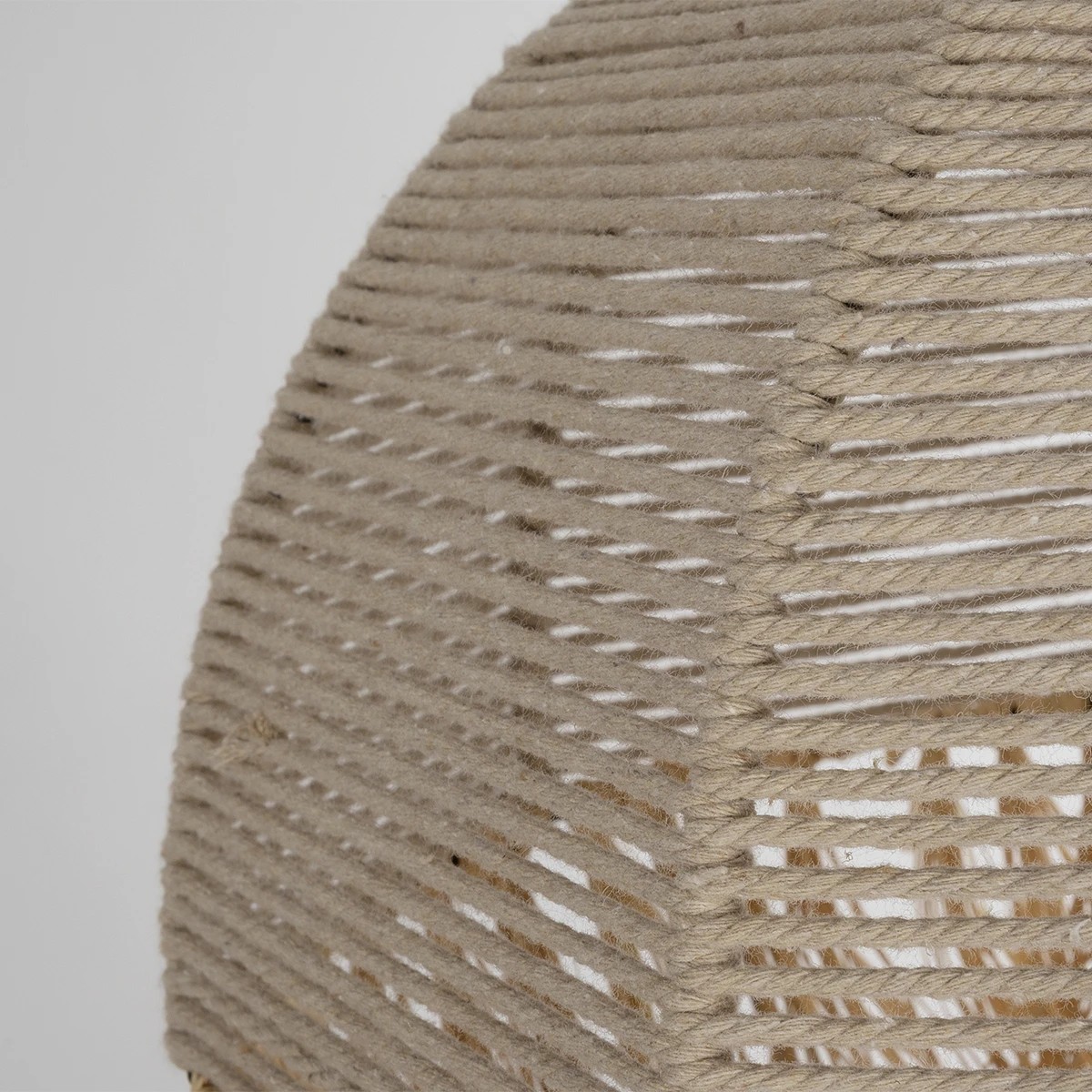 GLOBOSTAR® PLUVIA 205-0081 Boho Κρεμαστό Φωτιστικό Οροφής με Ντουί 1 x E27 AC 220-240V IP20 – Μπεζ – M40 x Π40 x Υ70cm