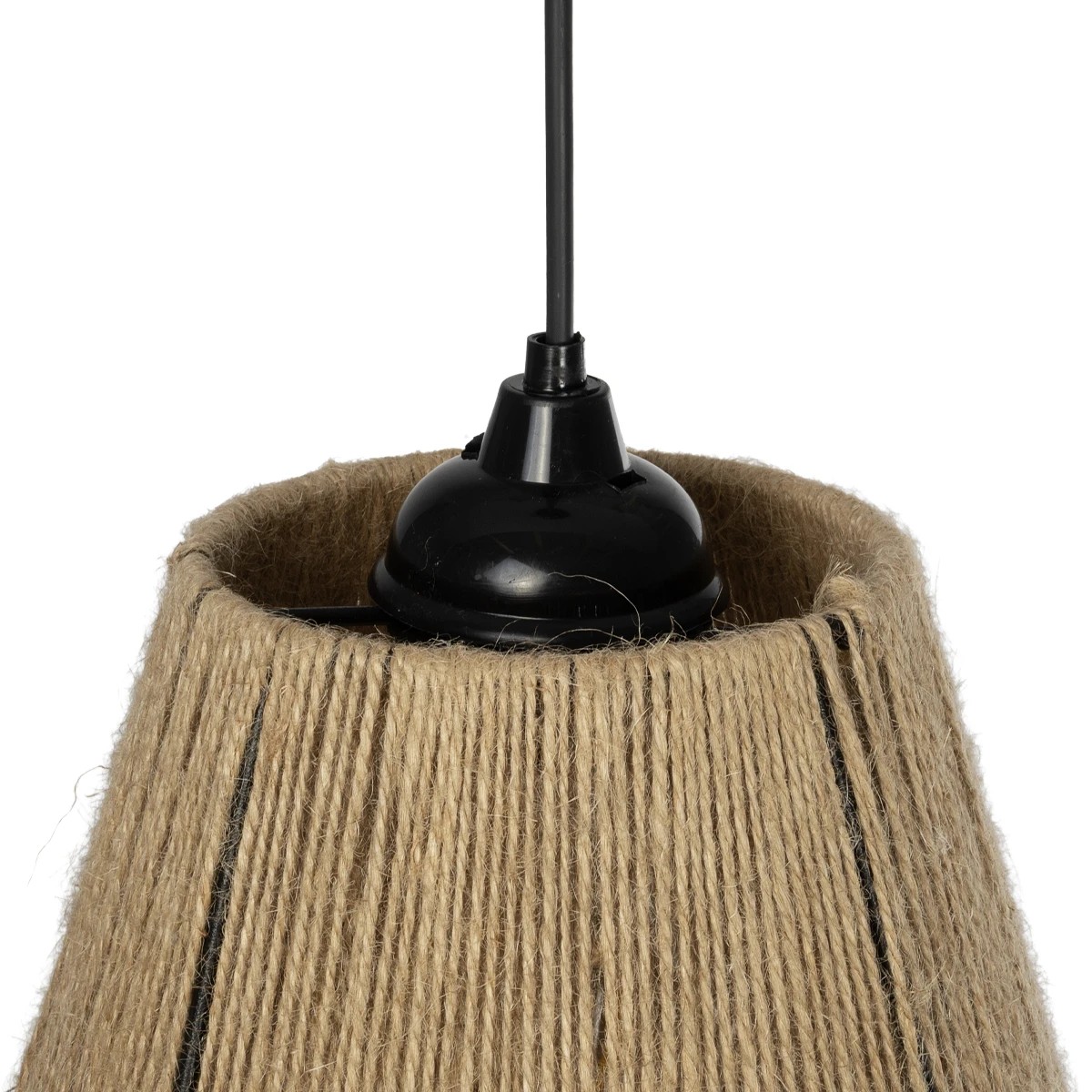 GLOBOSTAR® PULVIS 205-0083 Boho Κρεμαστό Φωτιστικό Οροφής με Ντουί 1 x E27 AC 220-240V IP20 – Μπεζ – M22 x Π22 x Υ22cm