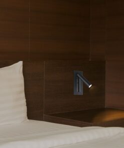 V-TAC – 239996 Χωνευτό Φωτιστικό Κρεβατιού Τύπου Ξενοδοχείου Μαύρο Cree Chip LED 2W 76lm 3000K