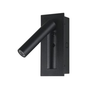 V-TAC – 239996 Χωνευτό Φωτιστικό Κρεβατιού Τύπου Ξενοδοχείου Μαύρο Cree Chip LED 2W 76lm 3000K