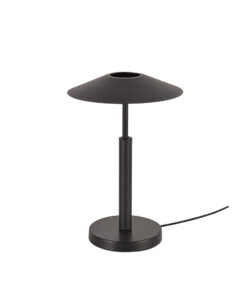 Inlight Επιτραπέζιο φωτιστικό σε μαύρο χρώμα LED 10W D:28x45cm (3063-Black)