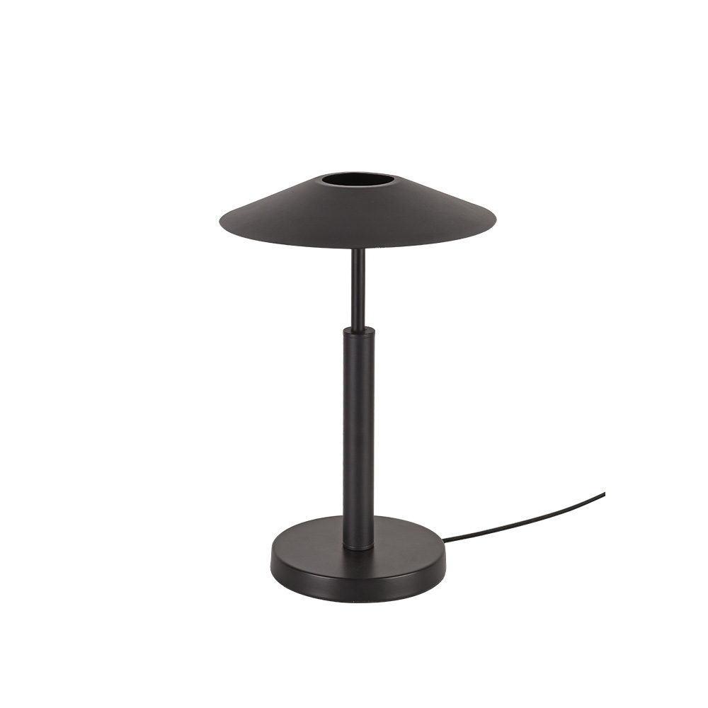 Inlight Επιτραπέζιο φωτιστικό σε μαύρο χρώμα LED 10W D:28x45cm (3063-Black)