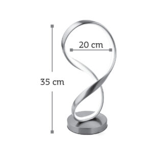 InLight Επιτραπέζιο φωτιστικό από αλουμίνιο σε χρυσή ματ απόχρωση (3461-GL)