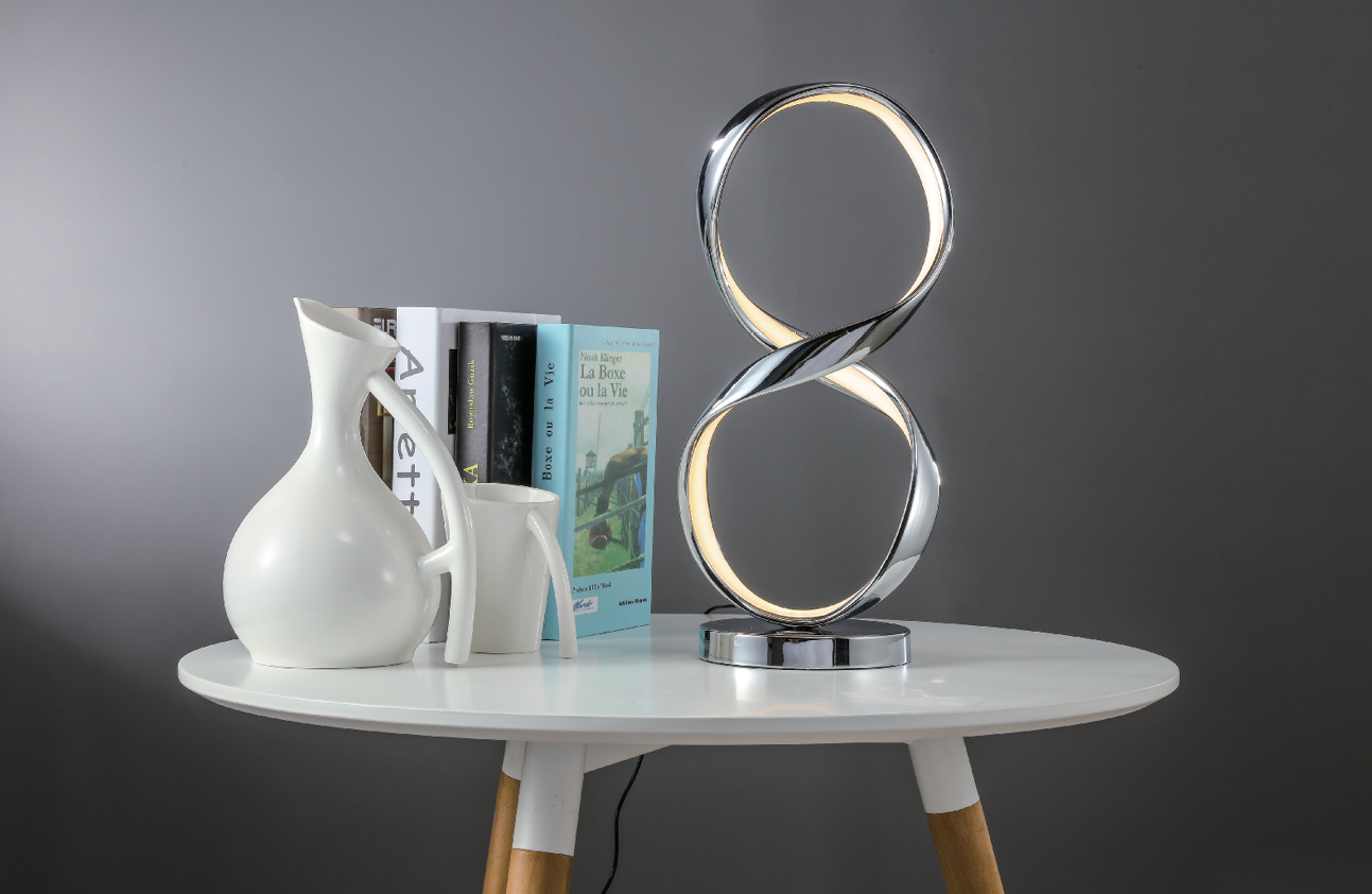 InLight Επιτραπέζιο φωτιστικό από αλουμίνιο σε χρυσή ματ απόχρωση (3461-GL)