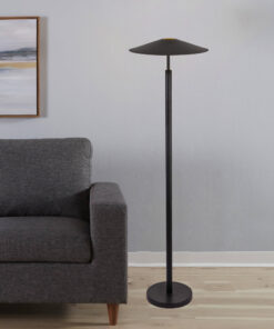 Inlight Eπιδαπέδιο φωτιστικό LED σε μαύρο χρώμα απο μέταλλο, 48x142cm (45033-Black)