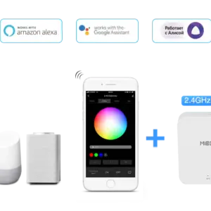 MiBoxer RF Controller/Dimmer για Ταινίες LED 12V/24V/48V 240W/480W/960W Μονόχρωμες/CCT/RGB/RGBW/RGB+CCT Αδιάβροχο IP67 ACA – A-LS2-WP
