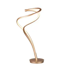 Trio Lighting NALA - 544310179 Επιτραπέζιο Φωτιστικό LED 17W 1900lm Dimmable CCT Χρυσό Ματ
