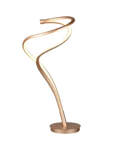 Trio Lighting NALA - 544310179 Επιτραπέζιο Φωτιστικό LED 17W 1900lm Dimmable CCT Χρυσό Ματ