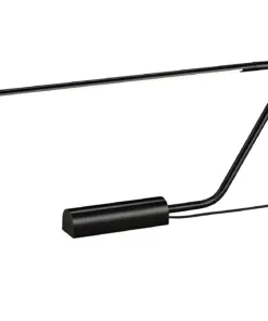 Trio Lighting Επιτραπέζιο Φωτιστικό Γραφείου LED OLEA 6.5W Dimmable 620 lm CCT Μαύρο Ματ - 554310132