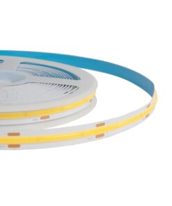 GLOBOSTAR® BEE 70350 Ταινία LED 10W/m 1100lm/m 120° DC 24V IP20 528 x COB Chip/m Ψυχρό Λευκό 6000K Dimmable – Sanan COB Chip – Μ500 x Π1 x Υ0.2cm – Ρολό 5 Μέτρων – 5 Χρόνια Εγγύηση