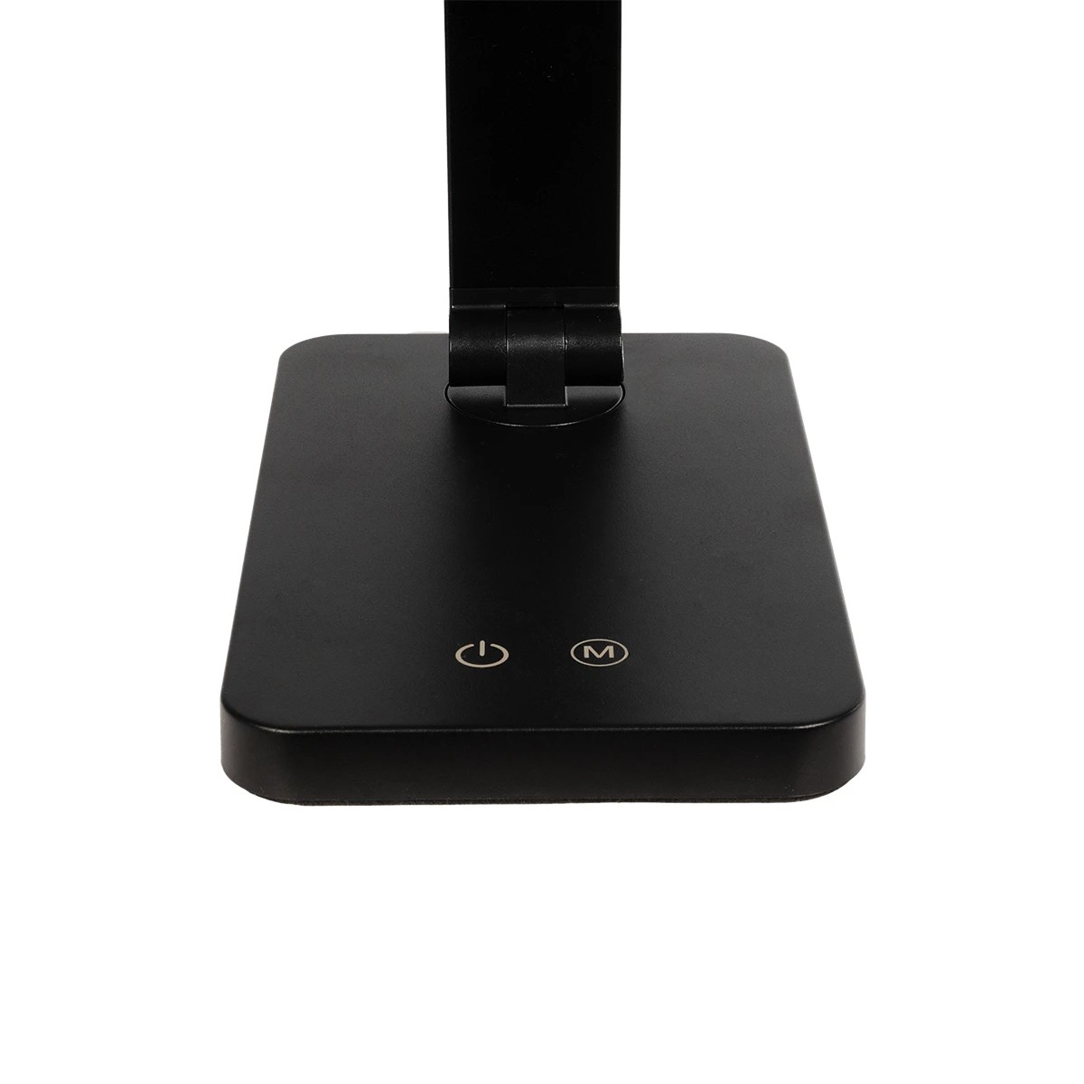 GLOBOSTAR® TEBLA 60481 Μοντέρνο Επιτραπέζιο Φωτιστικό Γραφείου LED 5W 500lm 120° AC 220-240V IP20 Ρυθμιζόμενο Λευκό CCT με Αφή 2700K/4500K/6000K Dimmable – Bridgelux SMD Chip – Μαύρο – Μ11 x Π31 x Υ52cm – 2 Χρόνια Εγγύηση