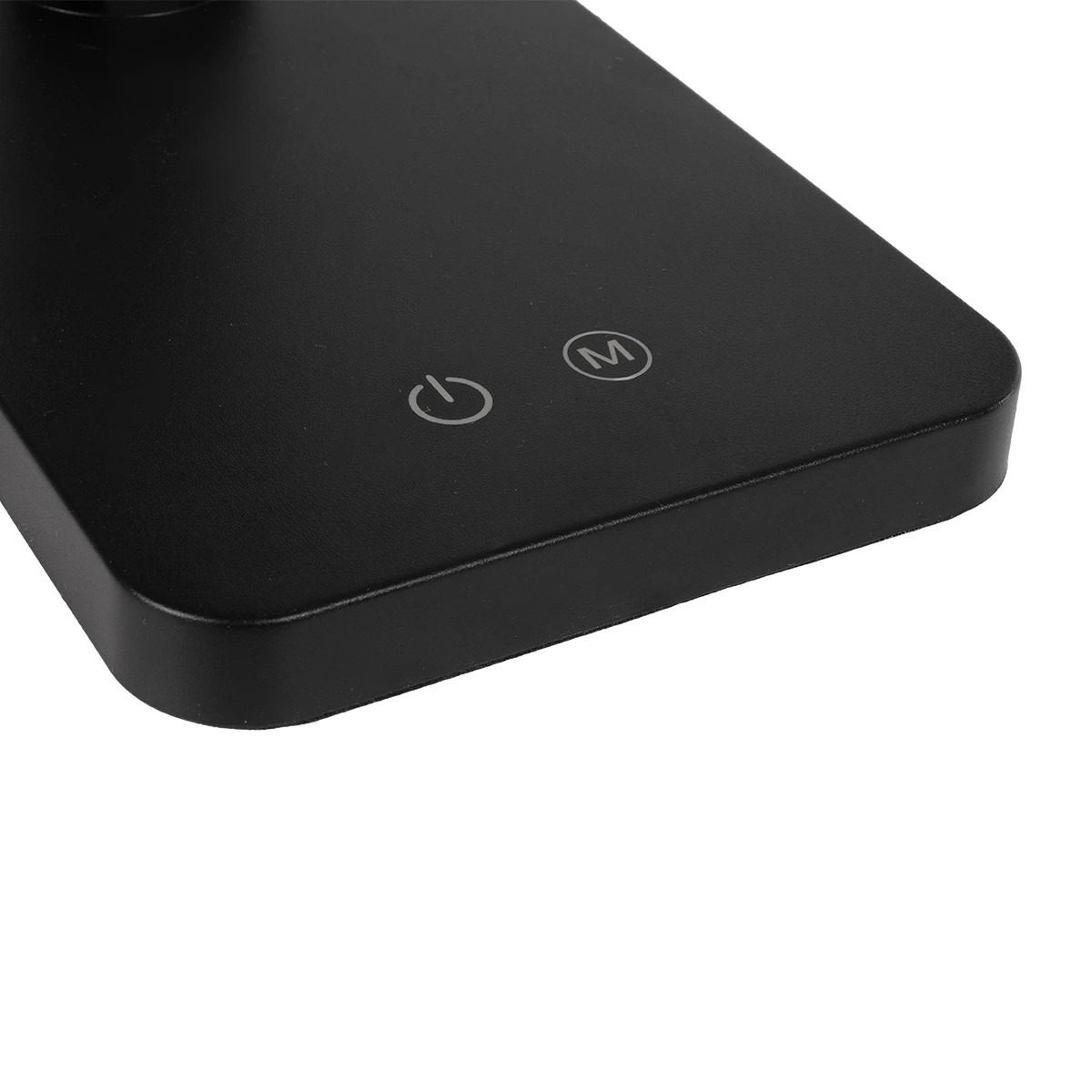 GLOBOSTAR® TEBLA 60481 Μοντέρνο Επιτραπέζιο Φωτιστικό Γραφείου LED 5W 500lm 120° AC 220-240V IP20 Ρυθμιζόμενο Λευκό CCT με Αφή 2700K/4500K/6000K Dimmable – Bridgelux SMD Chip – Μαύρο – Μ11 x Π31 x Υ52cm – 2 Χρόνια Εγγύηση