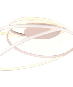 Trio Lighting NALA - 644310131 Φωτιστικό Οροφής LED 57W 6800lm Step Dimmable CCT Λευκό Ματ