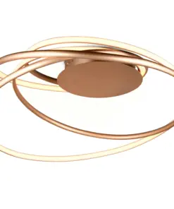 Trio Lighting NALA - 644310179 Φωτιστικό Οροφής LED 57W 6800lm Step Dimmable CCT Χρυσό