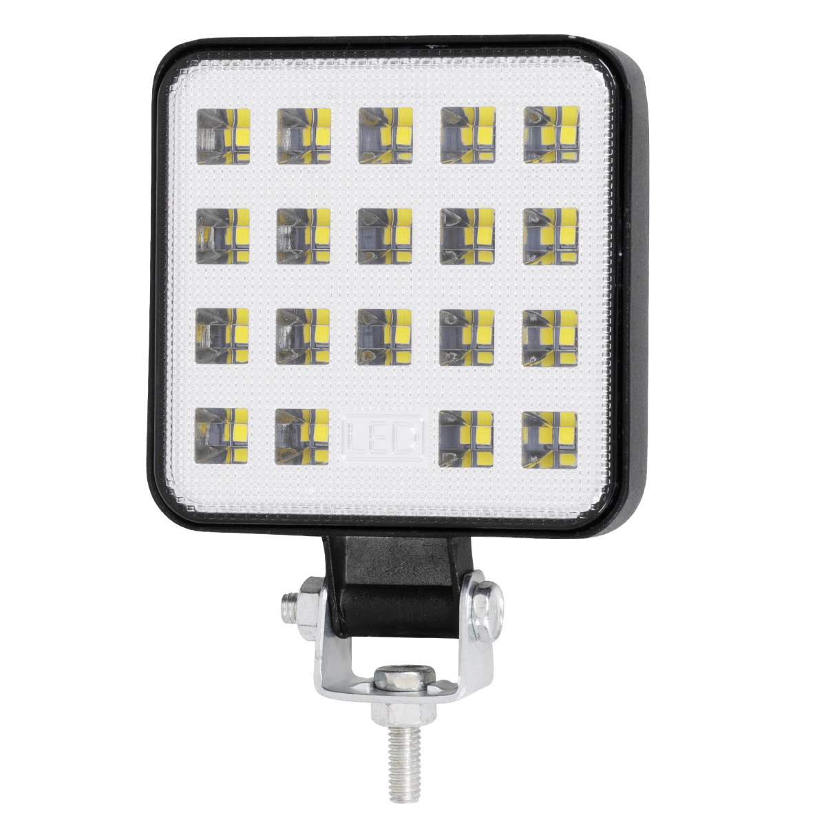 GLOBOSTAR® WORKPRO 85410 Προβολάκι LED 48W 4800lm 180° DC 10-30V Αδιάβροχο IP65 Ψυχρό Λευκό 6000K – SMD Chip – Μ10.3 x Π8.5 x Υ2cm – 2 Χρόνια Εγγύηση