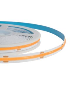 GLOBOSTAR® BEE 70353 Ταινία LED 10W/m 800lm/m 120° DC 24V IP20 528 x COB Chip/m Ultra Θερμό Λευκό 2200K Dimmable – Sanan COB Chip – Μ500 x Π1 x Υ0.2cm – Ρολό 5 Μέτρων – 5 Χρόνια Εγγύηση