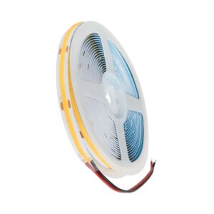 GLOBOSTAR® BEE 70351 Ταινία LED 10W/m 1000lm/m 120° DC 24V IP20 528 x COB Chip/m Φυσικό Λευκό 4500K Dimmable – Sanan COB Chip – Μ500 x Π1 x Υ0.2cm – Ρολό 5 Μέτρων – 5 Χρόνια Εγγύηση