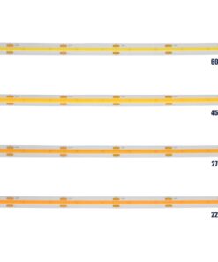 GLOBOSTAR® BEE 70351 Ταινία LED 10W/m 1000lm/m 120° DC 24V IP20 528 x COB Chip/m Φυσικό Λευκό 4500K Dimmable – Sanan COB Chip – Μ500 x Π1 x Υ0.2cm – Ρολό 5 Μέτρων – 5 Χρόνια Εγγύηση