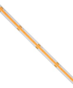 GLOBOSTAR® BEE 70353 Ταινία LED 10W/m 800lm/m 120° DC 24V IP20 528 x COB Chip/m Ultra Θερμό Λευκό 2200K Dimmable – Sanan COB Chip – Μ500 x Π1 x Υ0.2cm – Ρολό 5 Μέτρων – 5 Χρόνια Εγγύηση