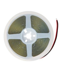 GLOBOSTAR® BEE 70353 Ταινία LED 10W/m 800lm/m 120° DC 24V IP20 528 x COB Chip/m Ultra Θερμό Λευκό 2200K Dimmable – Sanan COB Chip – Μ500 x Π1 x Υ0.2cm – Ρολό 5 Μέτρων – 5 Χρόνια Εγγύηση